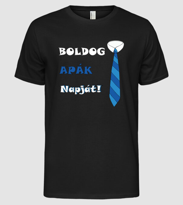  minta fekete pólón