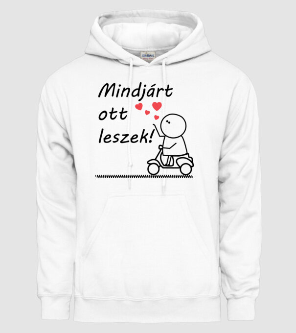  minta fehér pólón
