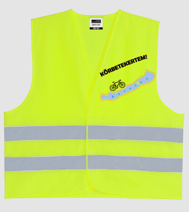  minta neonsárga pólón