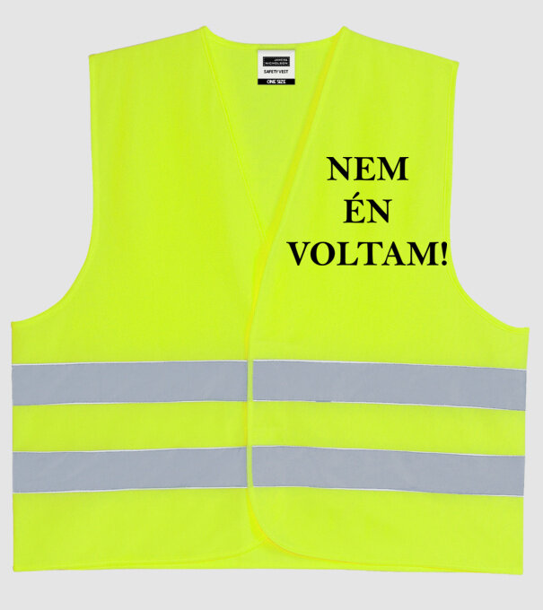  minta neonsárga pólón