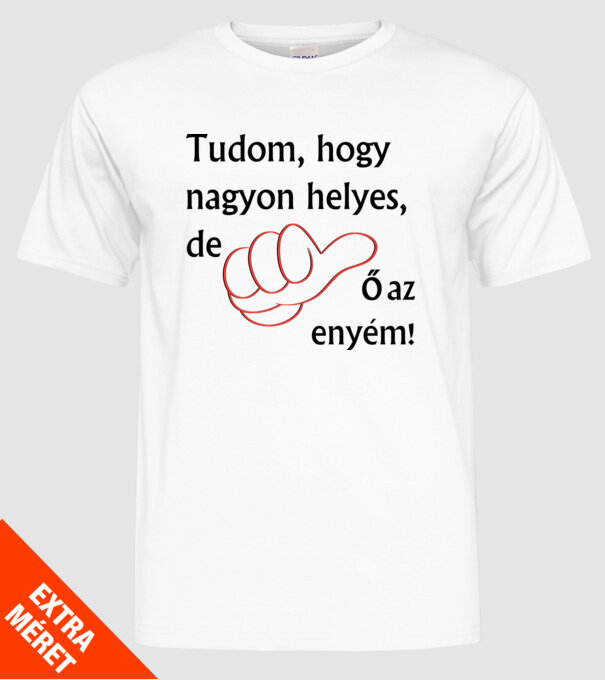  minta fehér pólón