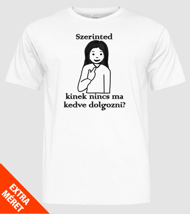  minta fehér pólón