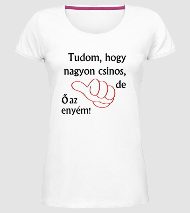  minta fehér pólón