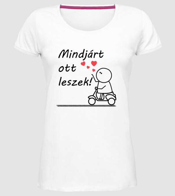  minta fehér pólón
