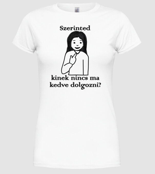  minta fehér pólón