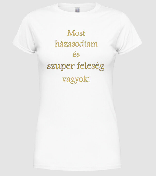  minta fehér pólón