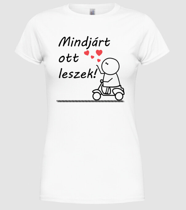  minta fehér pólón
