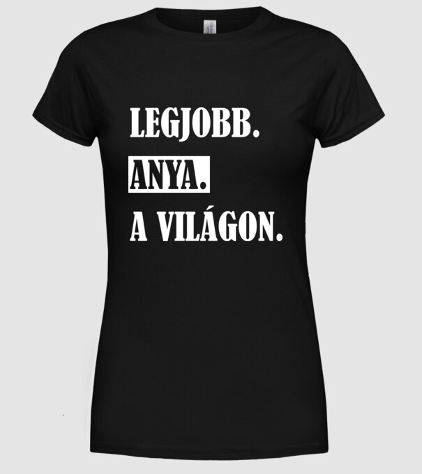  minta fekete pólón