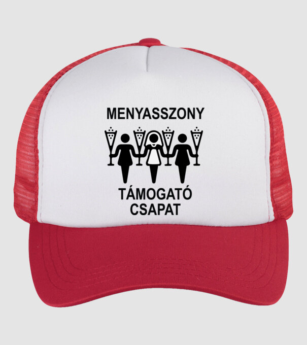  minta fehér/piros pólón