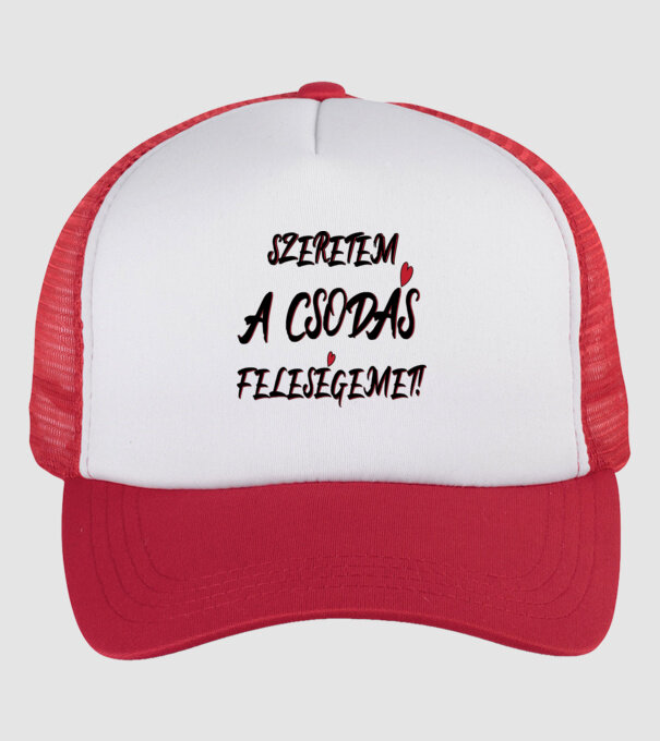  minta fehér/piros pólón