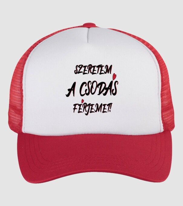  minta fehér/piros pólón