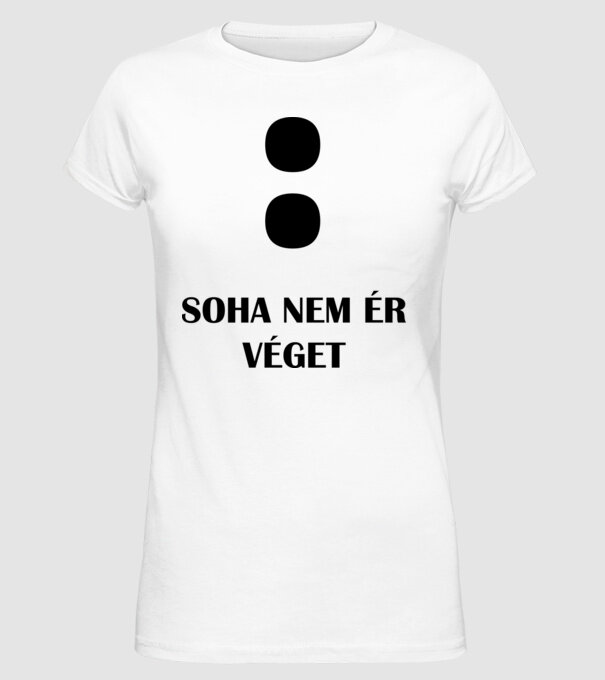  minta fehér pólón