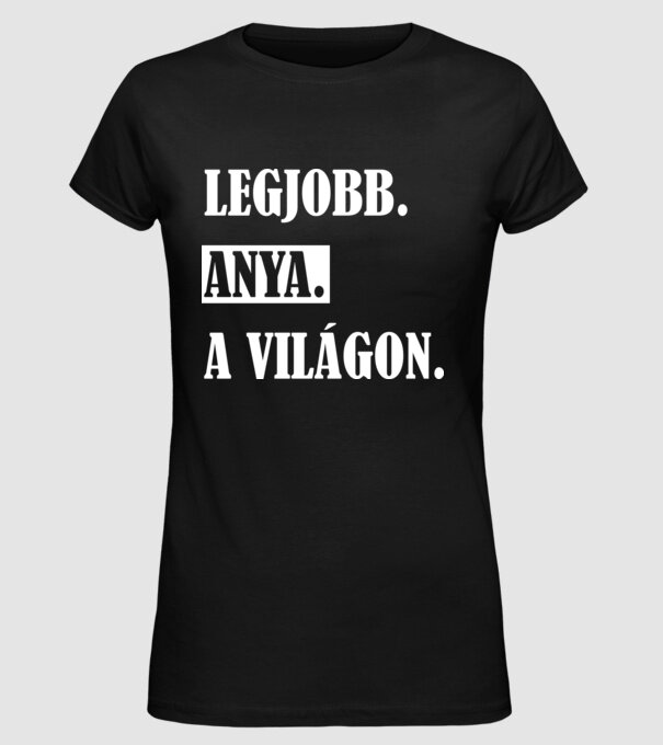  minta fekete pólón