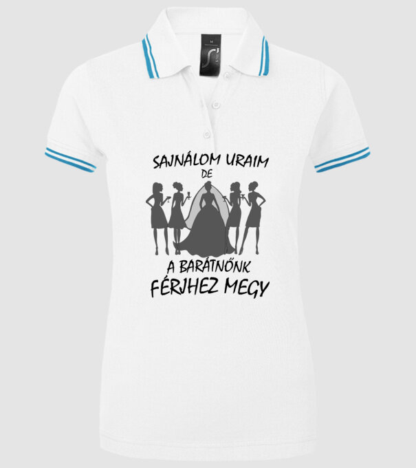  minta fehér pólón