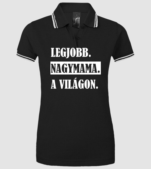  minta fekete pólón