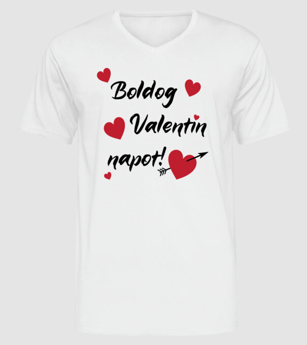  minta fehér pólón