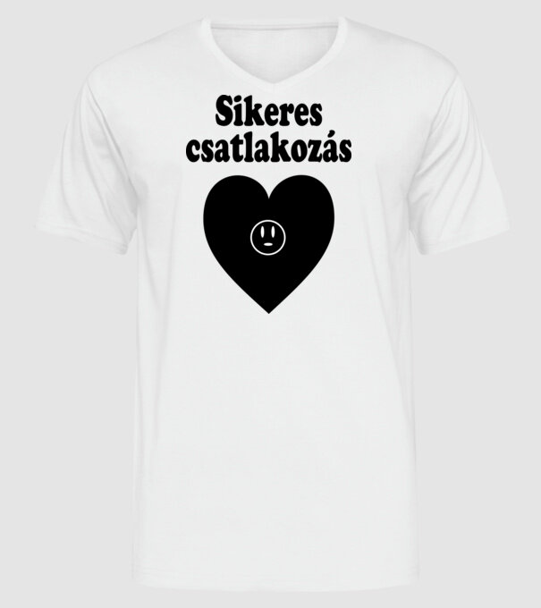  minta fehér pólón