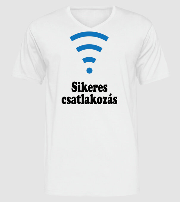  minta fehér pólón