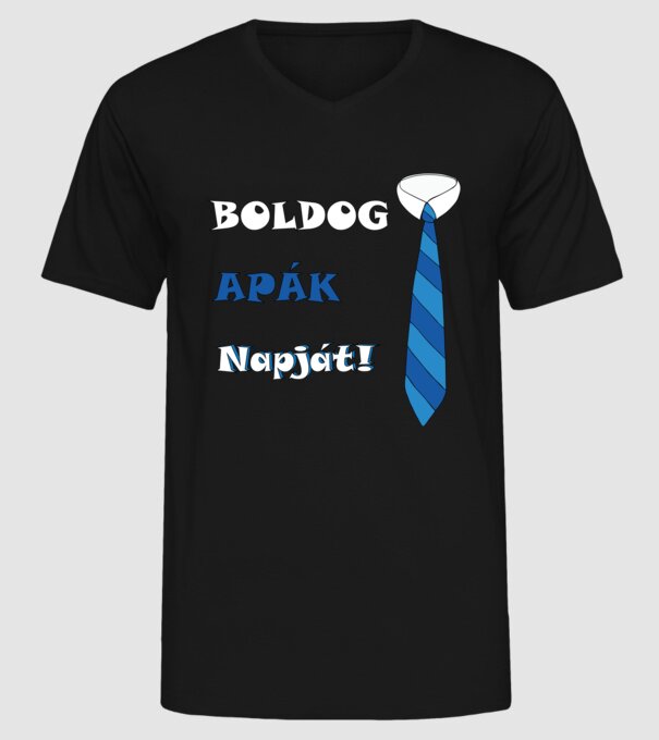  minta fekete pólón