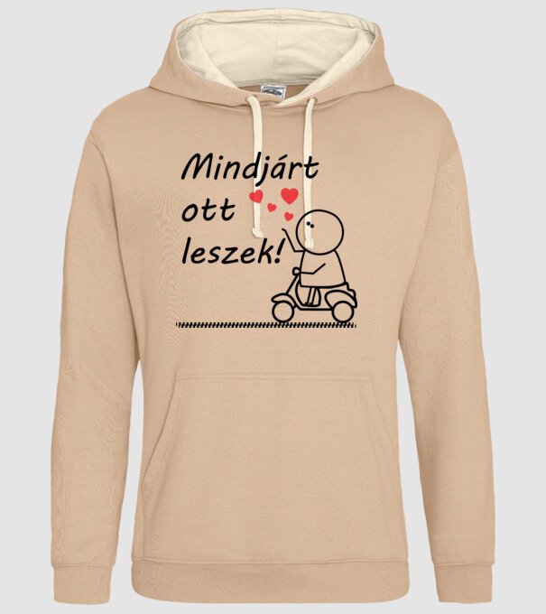  minta homokszín pólón