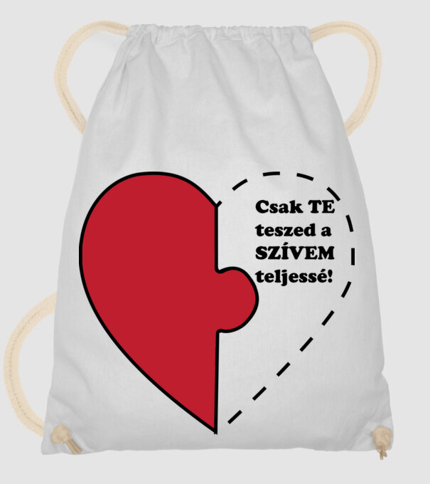  minta fehér pólón