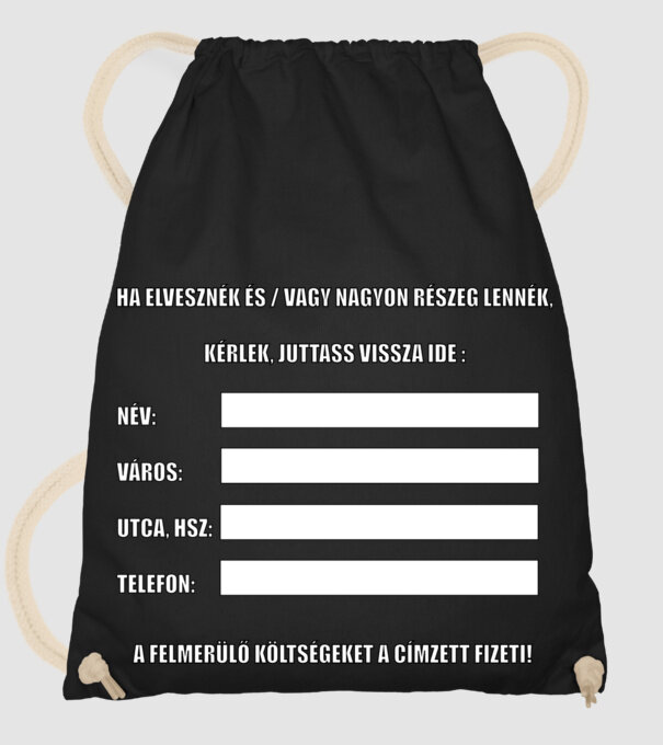  minta fekete pólón