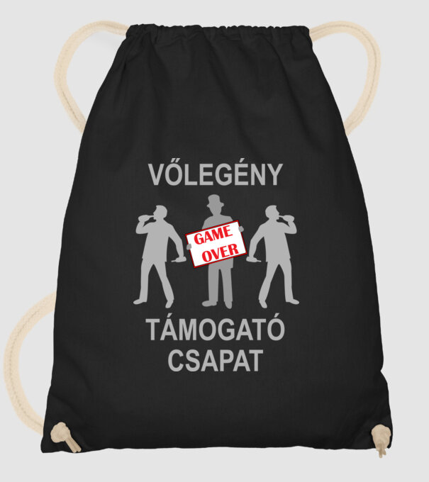  minta fekete pólón