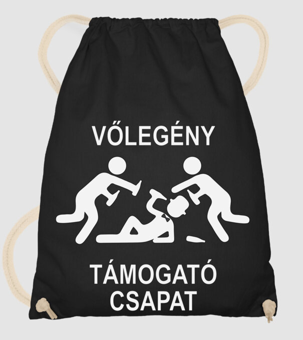  minta fekete pólón