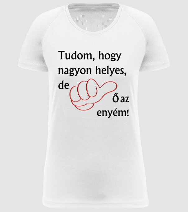  minta fehér pólón