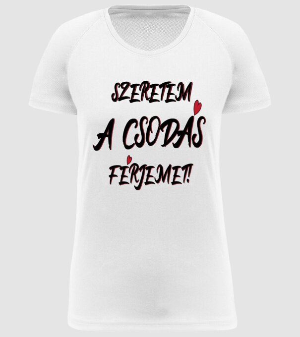  minta fehér pólón