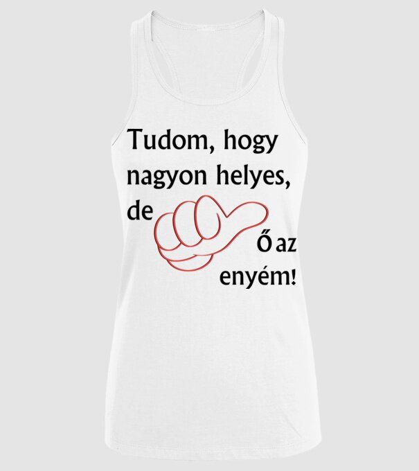  minta fehér pólón
