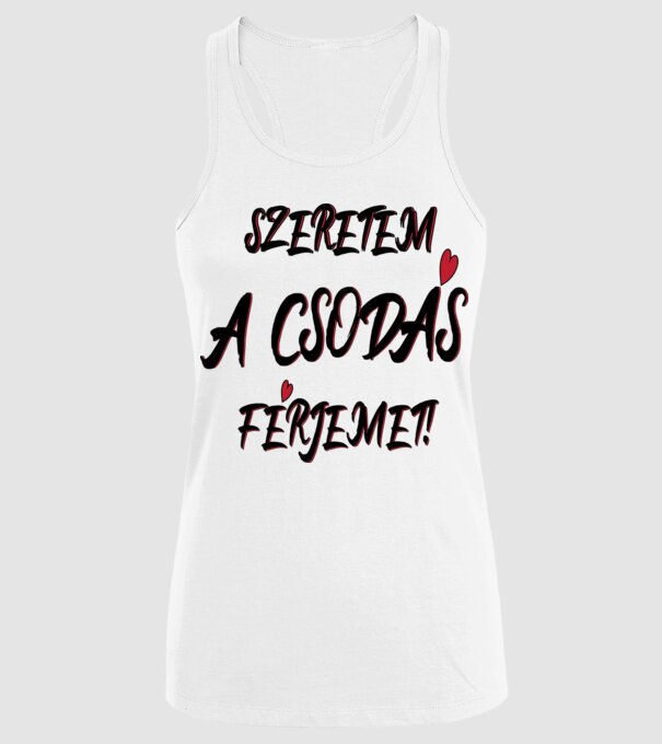  minta fehér pólón