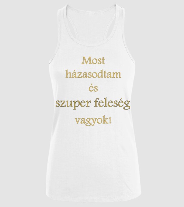  minta fehér pólón