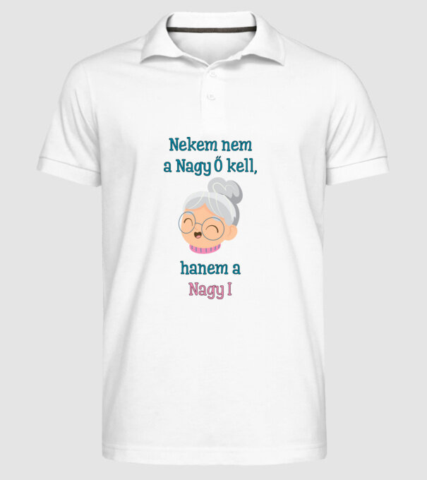 minta fehér pólón