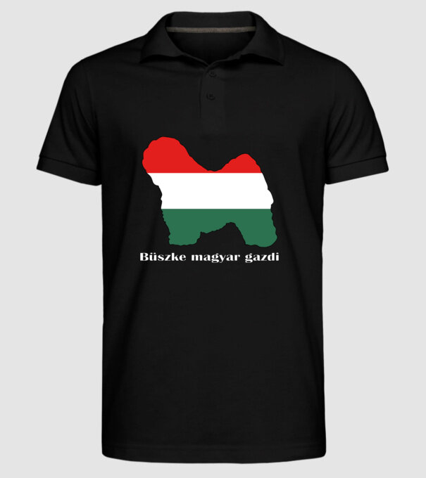 minta fekete pólón