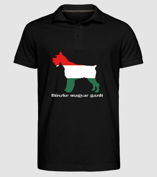  minta fekete pólón