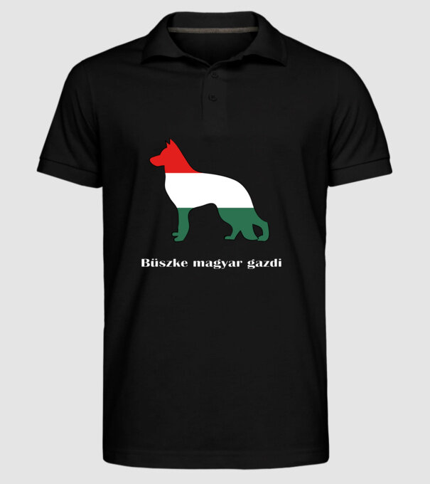  minta fekete pólón
