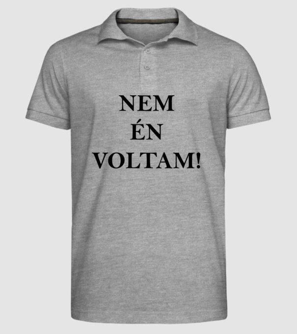  minta szürke pólón