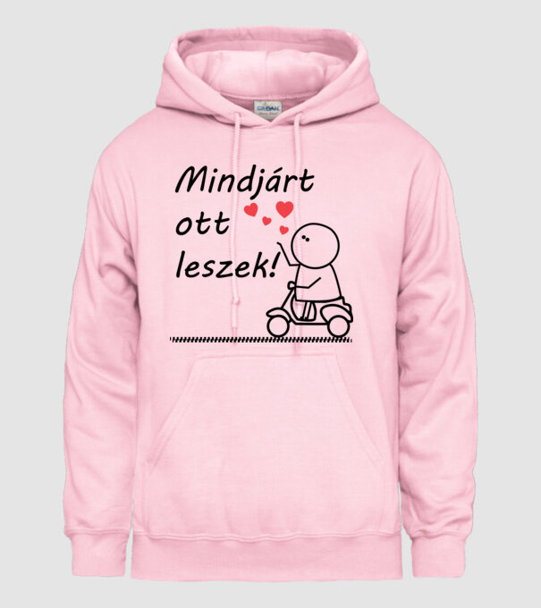  minta világos rózsaszín pólón