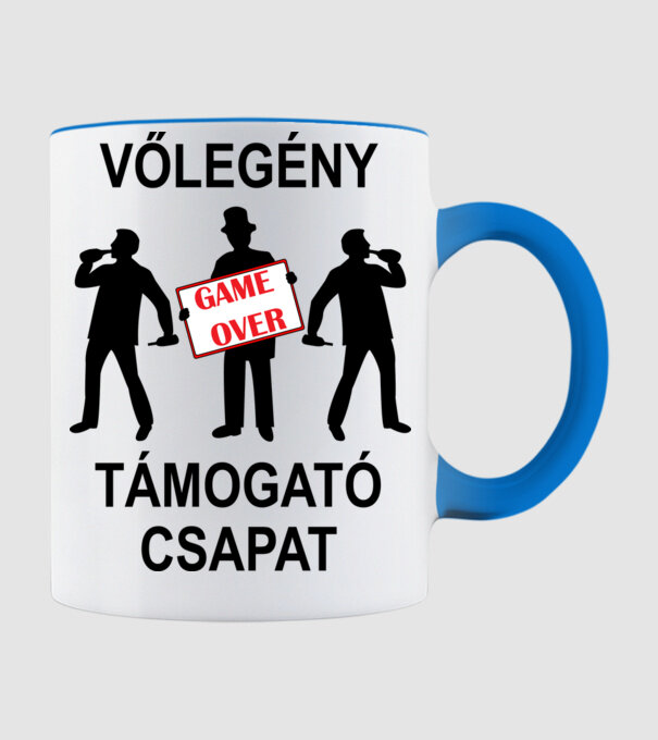  minta világoskék pólón