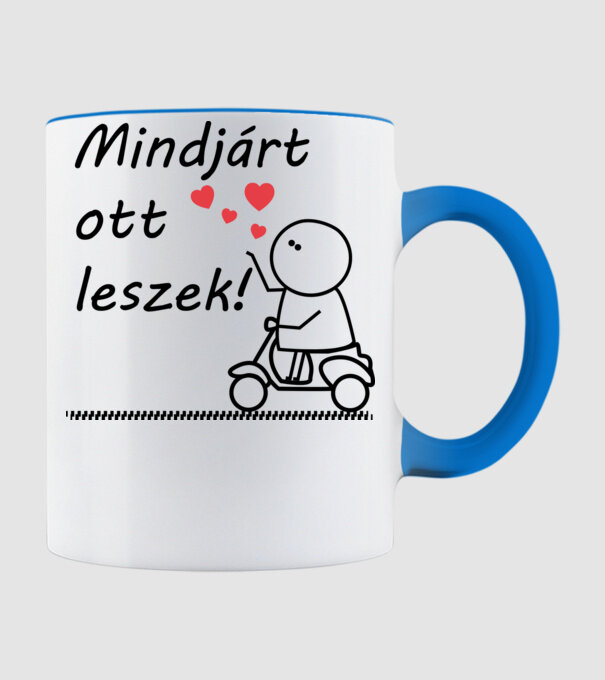  minta világoskék pólón
