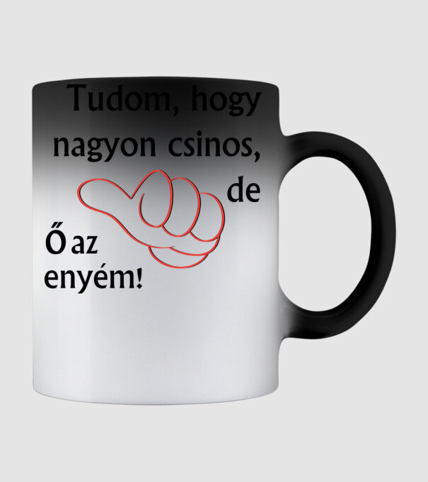  minta fekete pólón