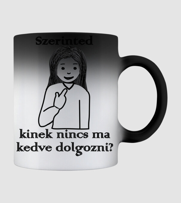  minta fekete pólón